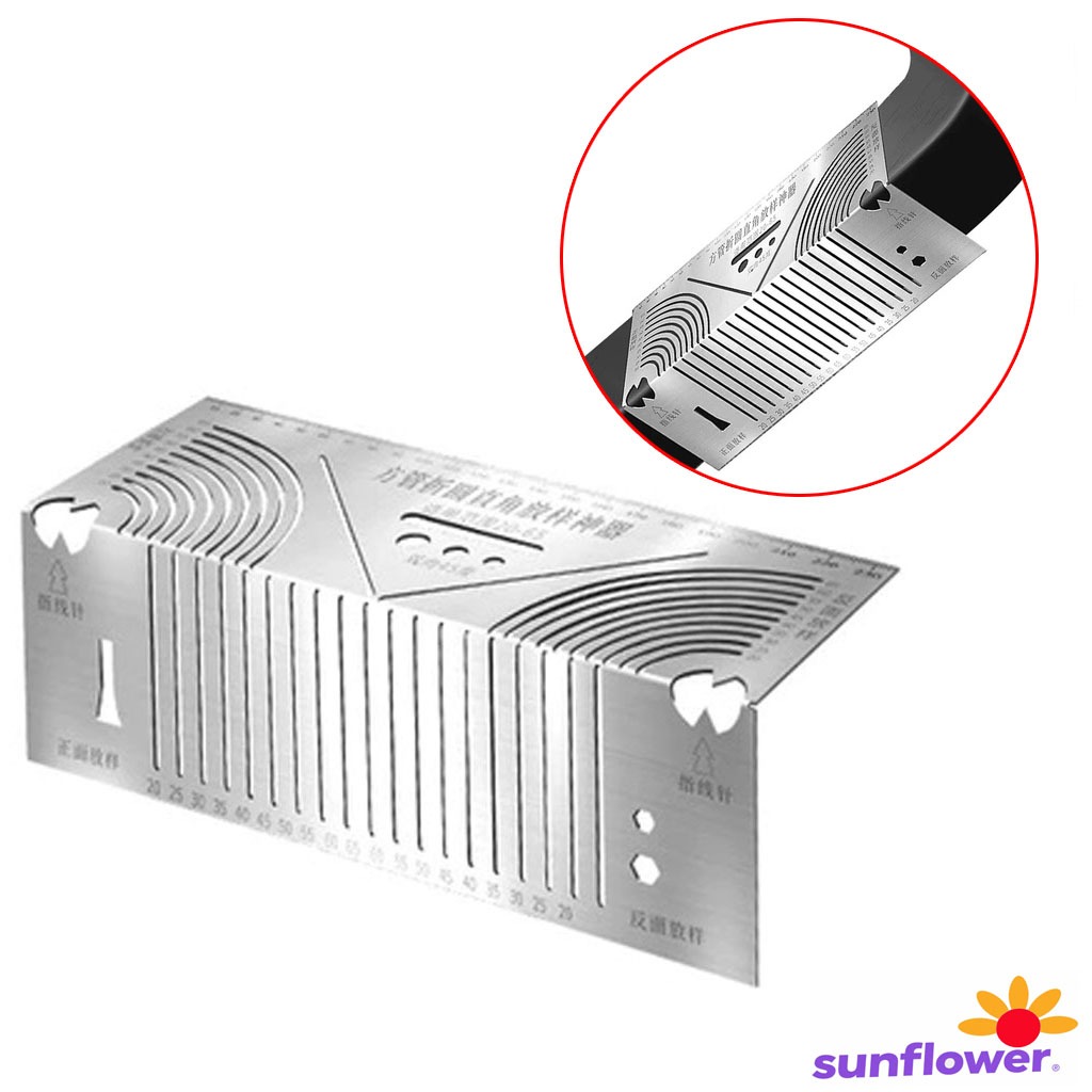 

[S/M/L] Penggaris 3D Mitre Angle Speed: Presisi Akurat untuk Sudut 90 Derajat, Stainless Steel