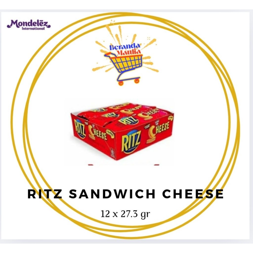 

Ritz sandwich keju / coklat kemasan 27.3gr isi 12bungkus/pack