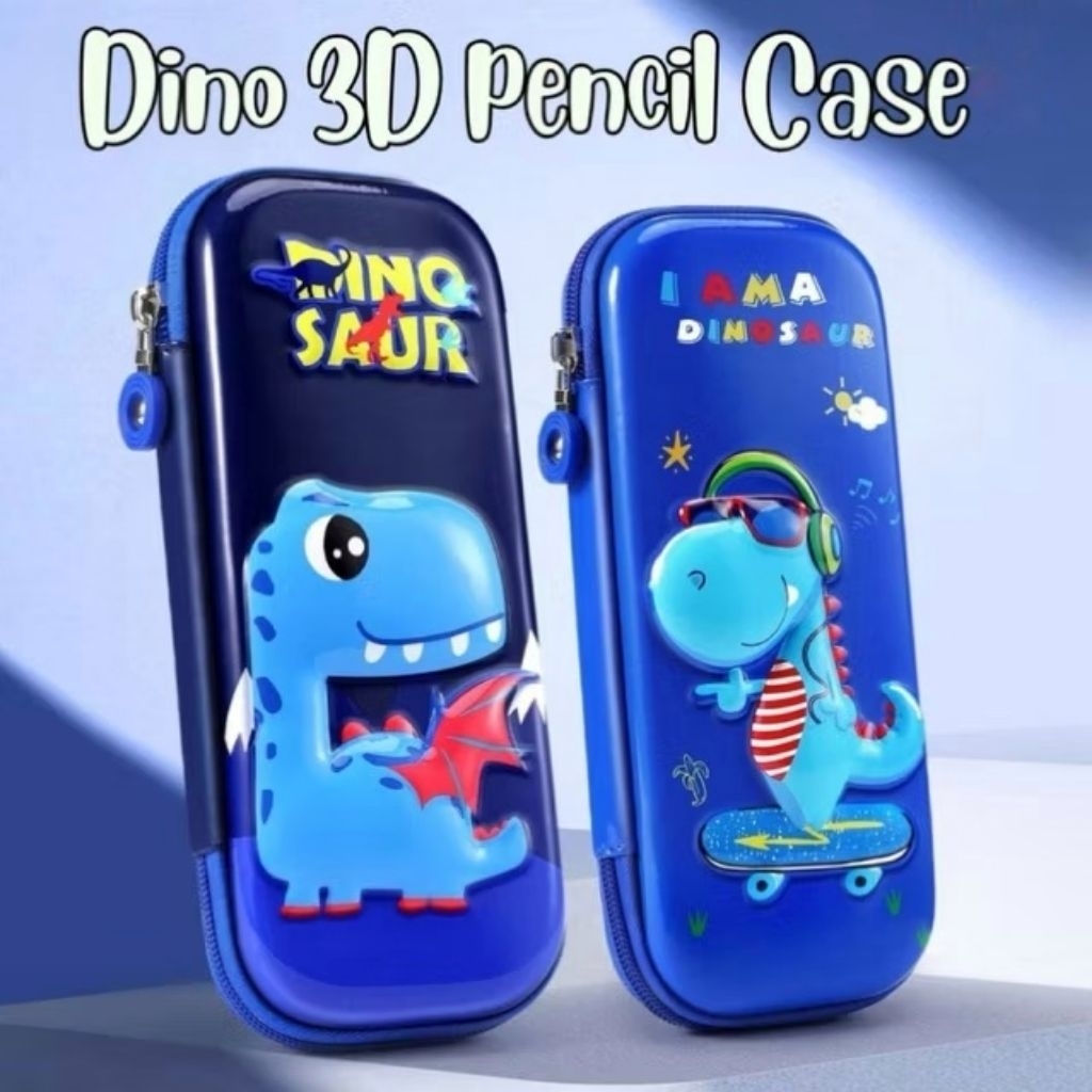 

Lafleurkids Dino 3D Pencil Case / Kotak Pensil Dinosaur Anak Laki-Laki / Kotak Pensil Sekolah Anak Laki-Laki