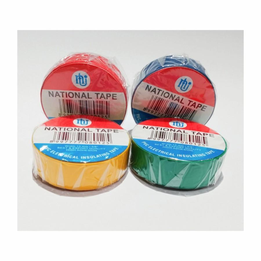 

Isolasi Nasional 5/8" / Isolasi Nasional Tape 5/8" Warna/Warni