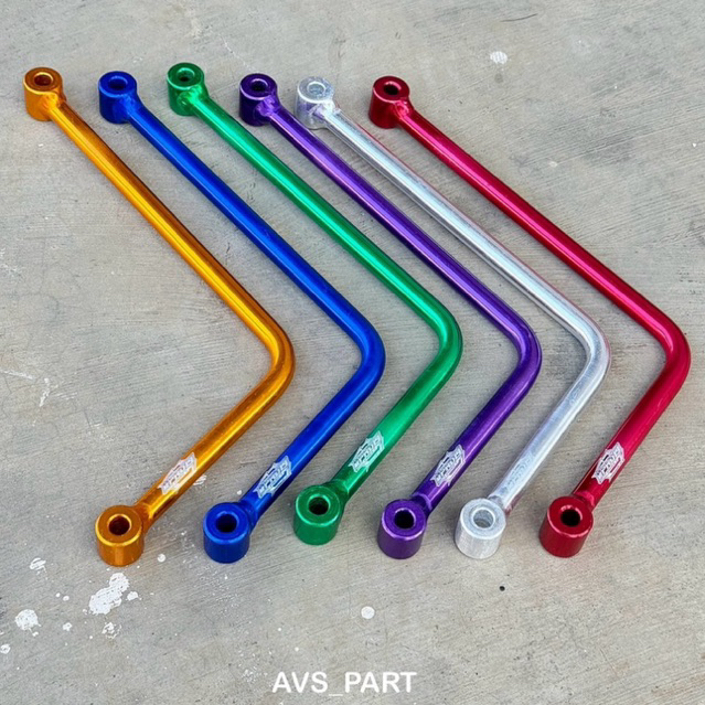 PANGKON BREKET KNALPOT TIANG KNALPOT L 25cm UNIVERSAL MOTOR TIANG KNALPOT L CNC