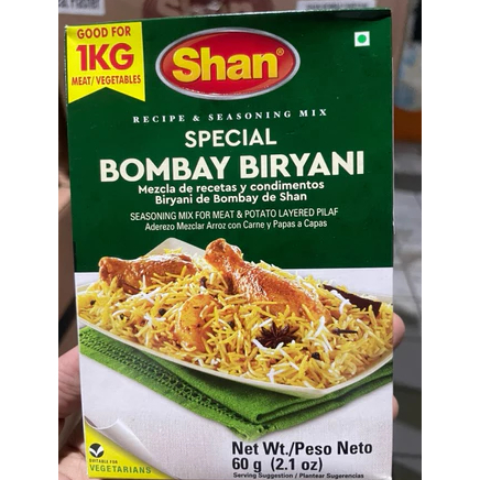 

Shan bombay briyani bumbu instan 60gr