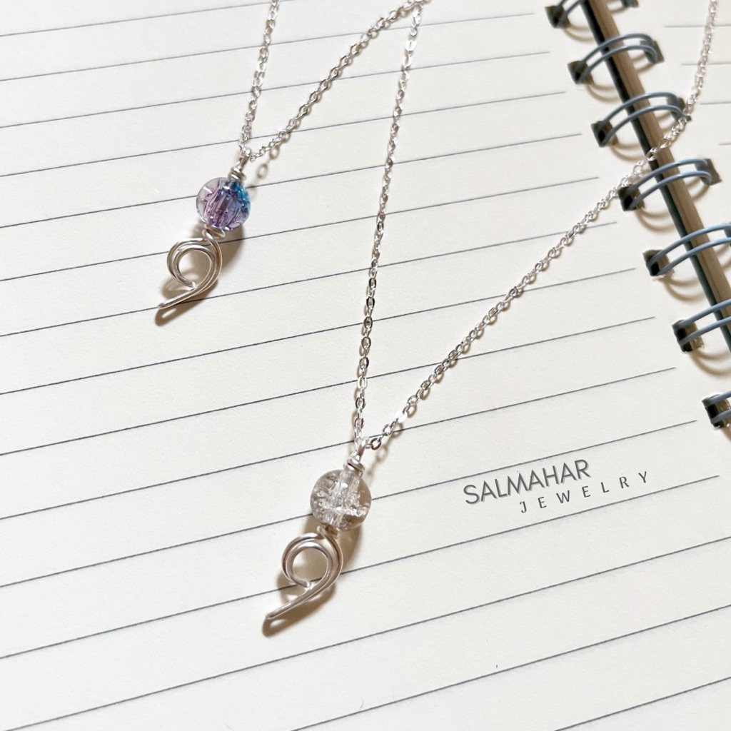 KALUNG SEMICOLON HANDMADE//SEMICOLON NECKLACE// by SALMAHAR JEWELRY