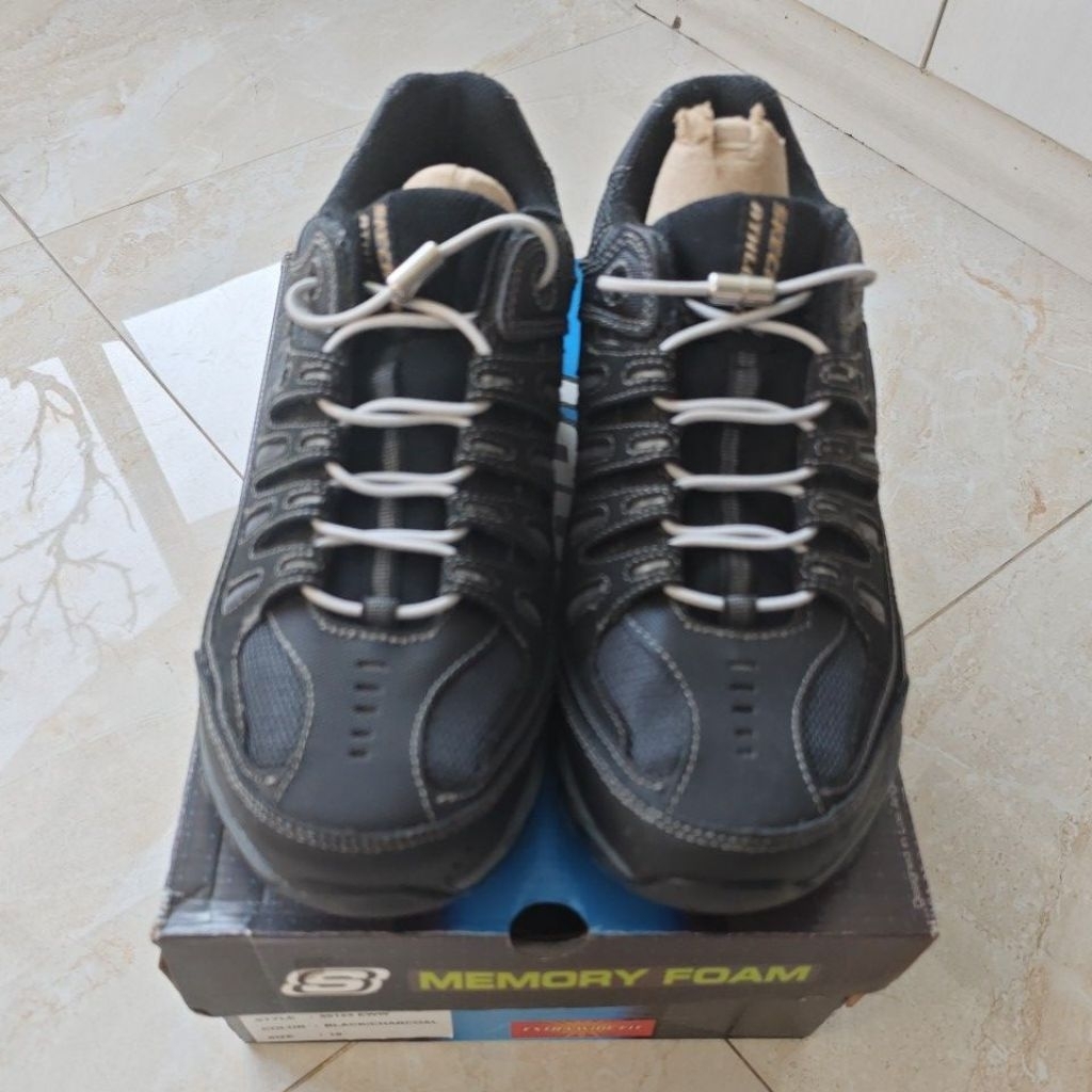 NEW Sepatu Pria Skechers Sport MemoryFoam size 10