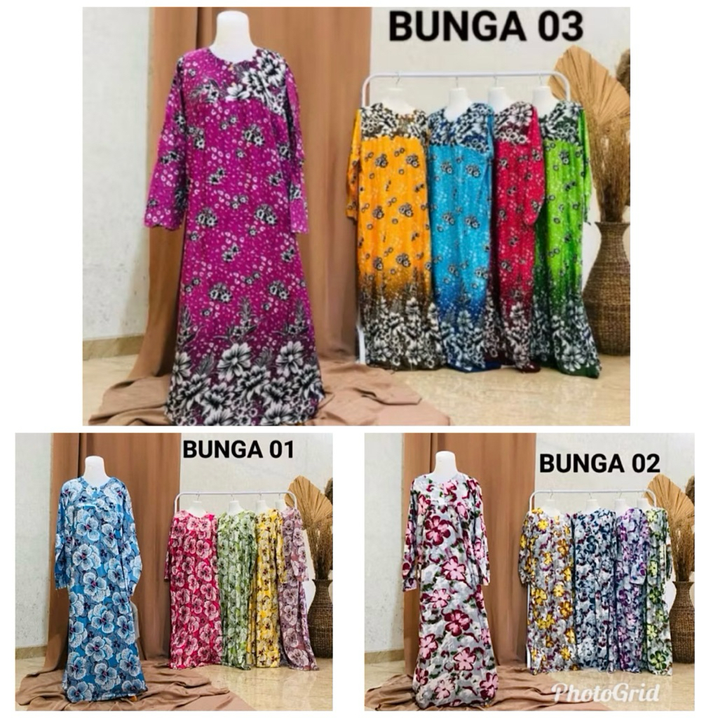 DASTER LONGDRESS GAJAH PUTIH / DASTER GAJAH PUTIH / GAJAH PUTIH / DASTER BAGUS / DASTER RAYON