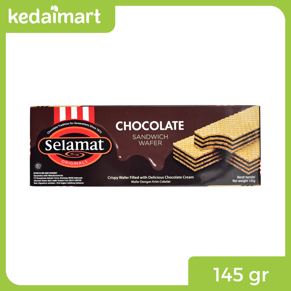 

Selamat Wafer Coklat 198 Gram