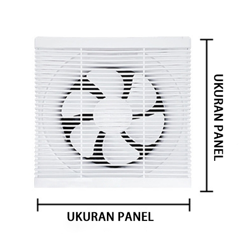 Exhaust Fan / Kipas Angin Hexos Plafon Dak / Exhaust Fan Plafon 6 inch / 8 inch / 10 inch / 12 inch