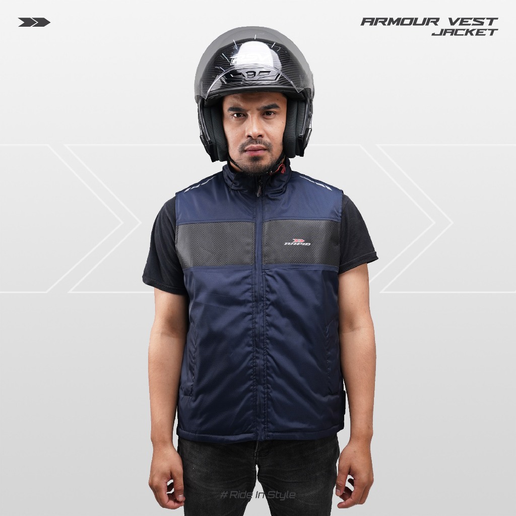 Armour Vest - Rompi Motor Pria - Rapid Jacket