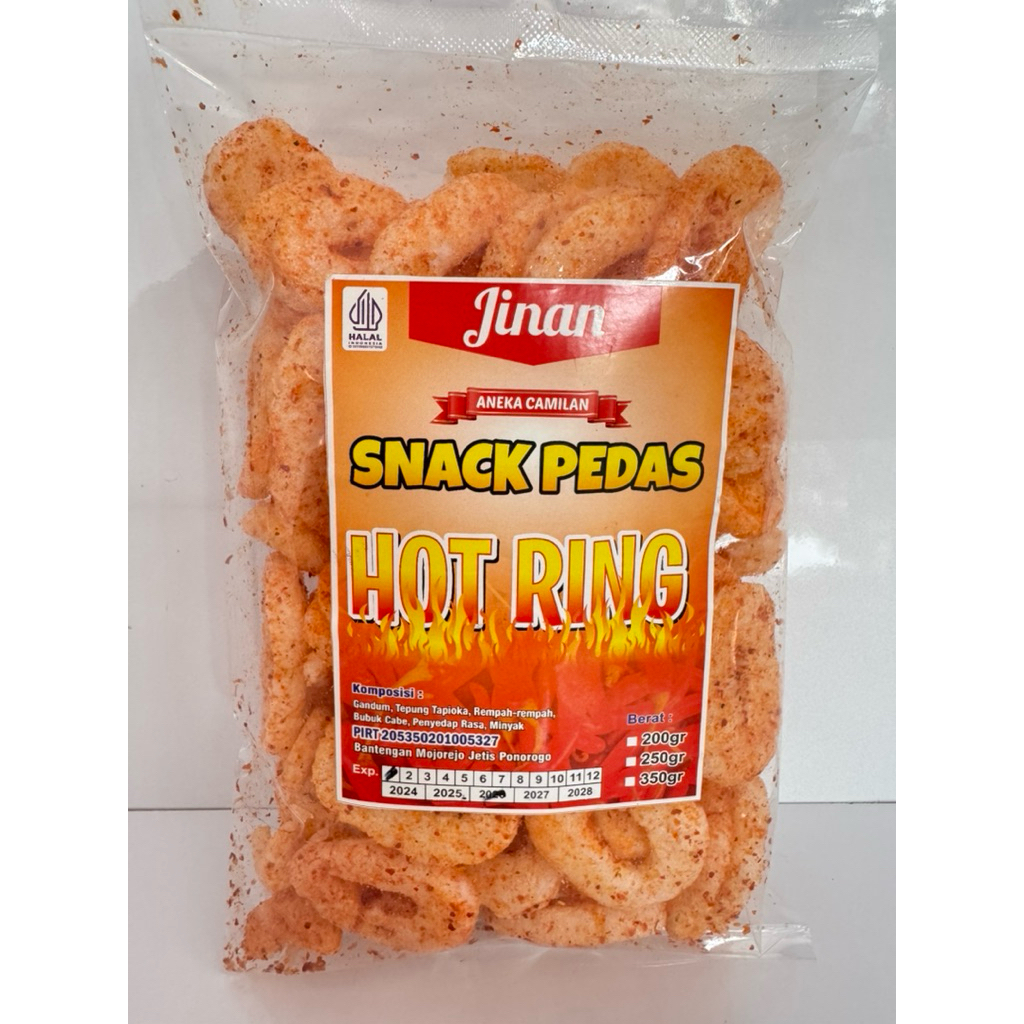 

Hot Ring Pedas - Kerupuk Pedas - Kerupuk Ring Pedas Jinan