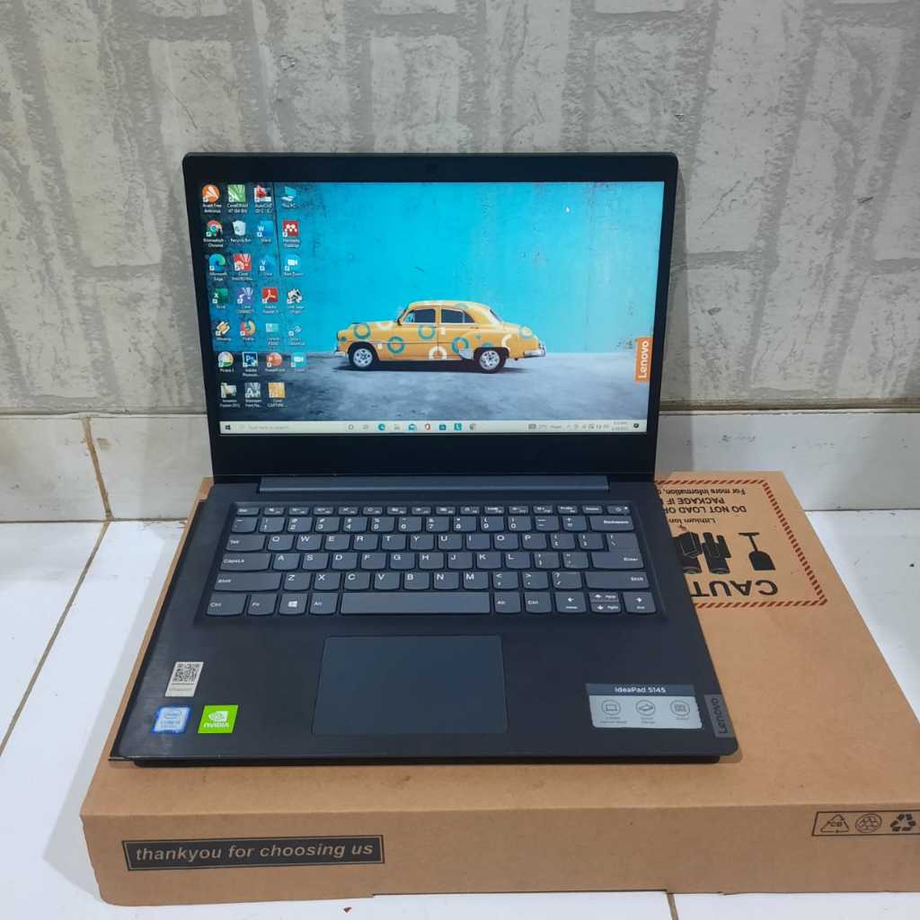 READYSTOCK Laptop Lenovo Ideapad S145, Intel core i5 - 8265U, #VGA, 8GB/1TB, Black