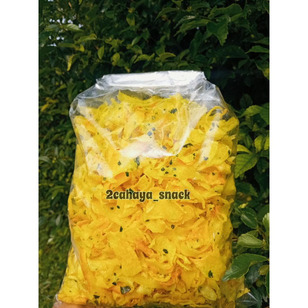 

2CAHAYA KERIPIK SINGKONG KRIWIL DAUN JERUK RASA ORIGINAL 250gr