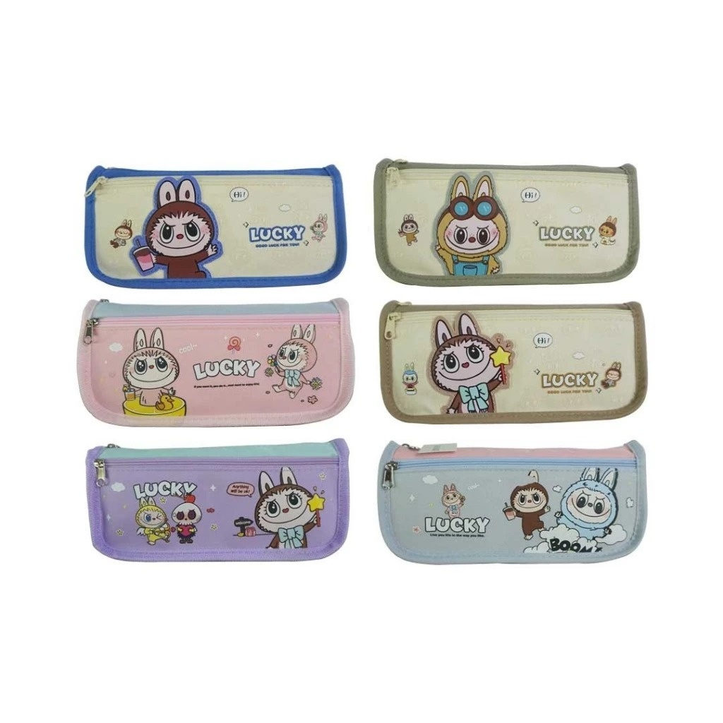 

KAYAGI - TEMPAT PENSIL / KOTAK PENSIL KAIN RESLETING / PENCIL CASE KAIN LUCKY LABUBU 2 SLETING