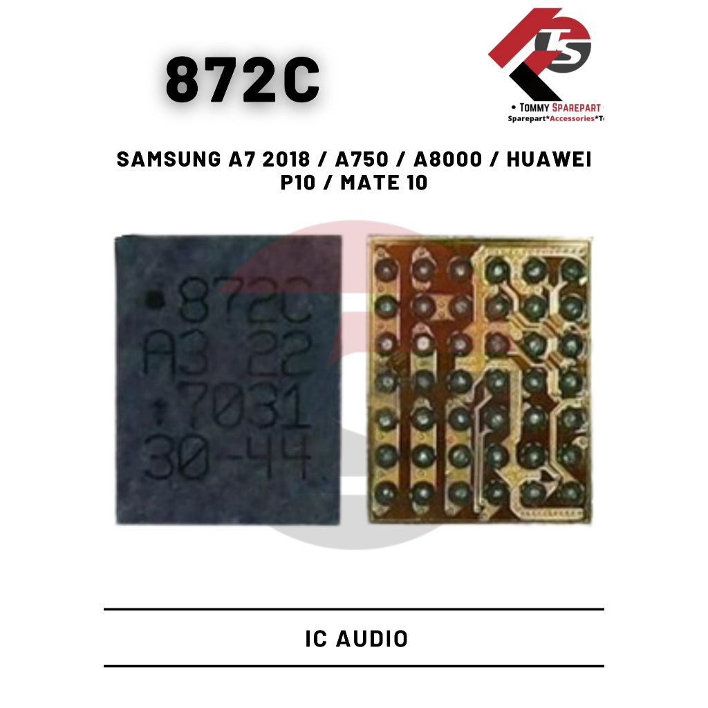 Ic Audio Samsung A7 2018 / A750 / A8000 / Huawei P10 / Mate 10 / 872C Original