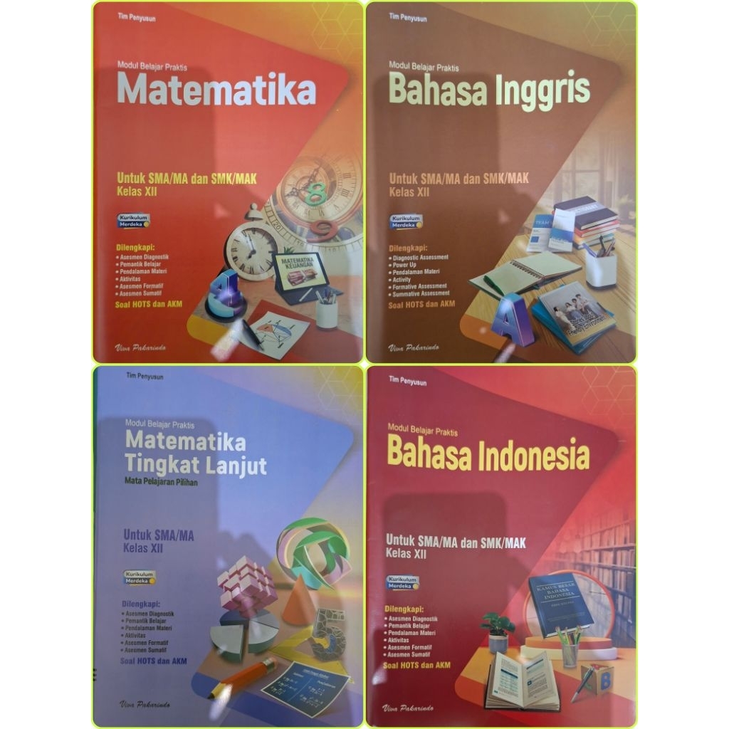 Buku Lks Viva Pakarindo SMA Kelas 12 Kurikulum Merdeka Tahun 2025