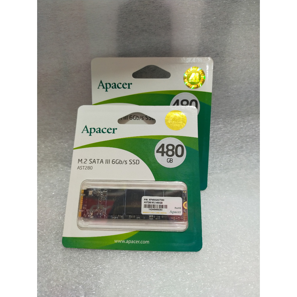 APACER SSD 480GB M2 SATA AST280 -05333