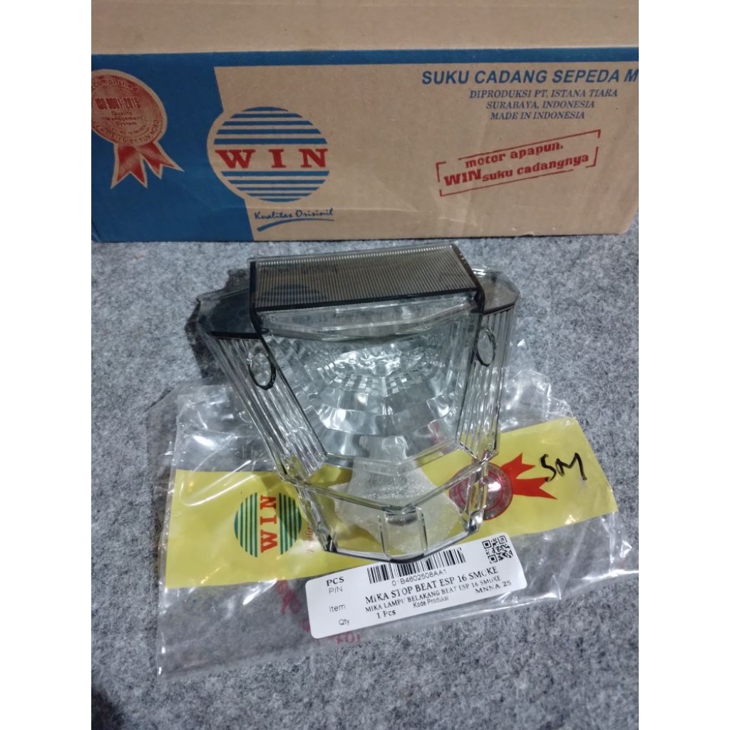 MIKA STOP BEAT ESP 2016/BEAT STREET 2016 PUTIH-SMOKE (WIN)