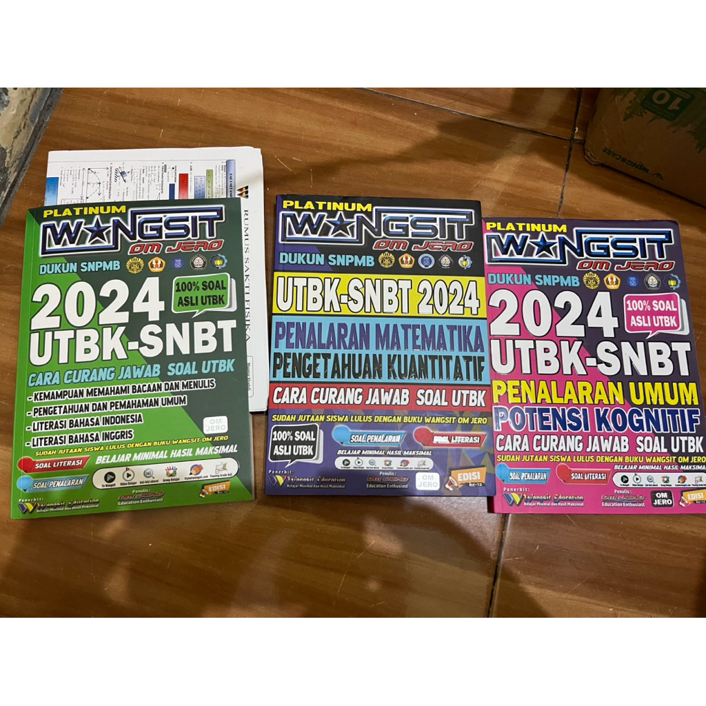 BUKU WANGSIT OM JERO UTBK  2024