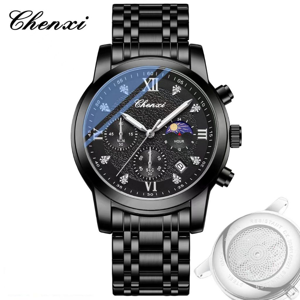 Jam tangan pria Luminous Anti air Unik Pria keren Jam Olahraga Bisnis Automatic Mekanik Hadiah Fashi