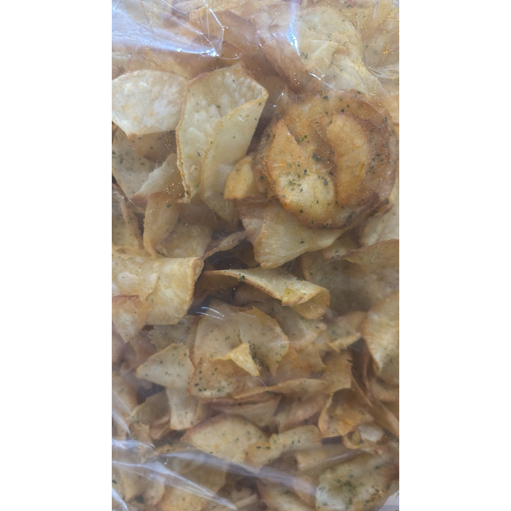 

Kripik Singkong Daun Jeruk Pedas