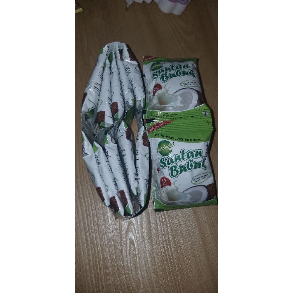 

santan bubuk 10 pcs, santan pas