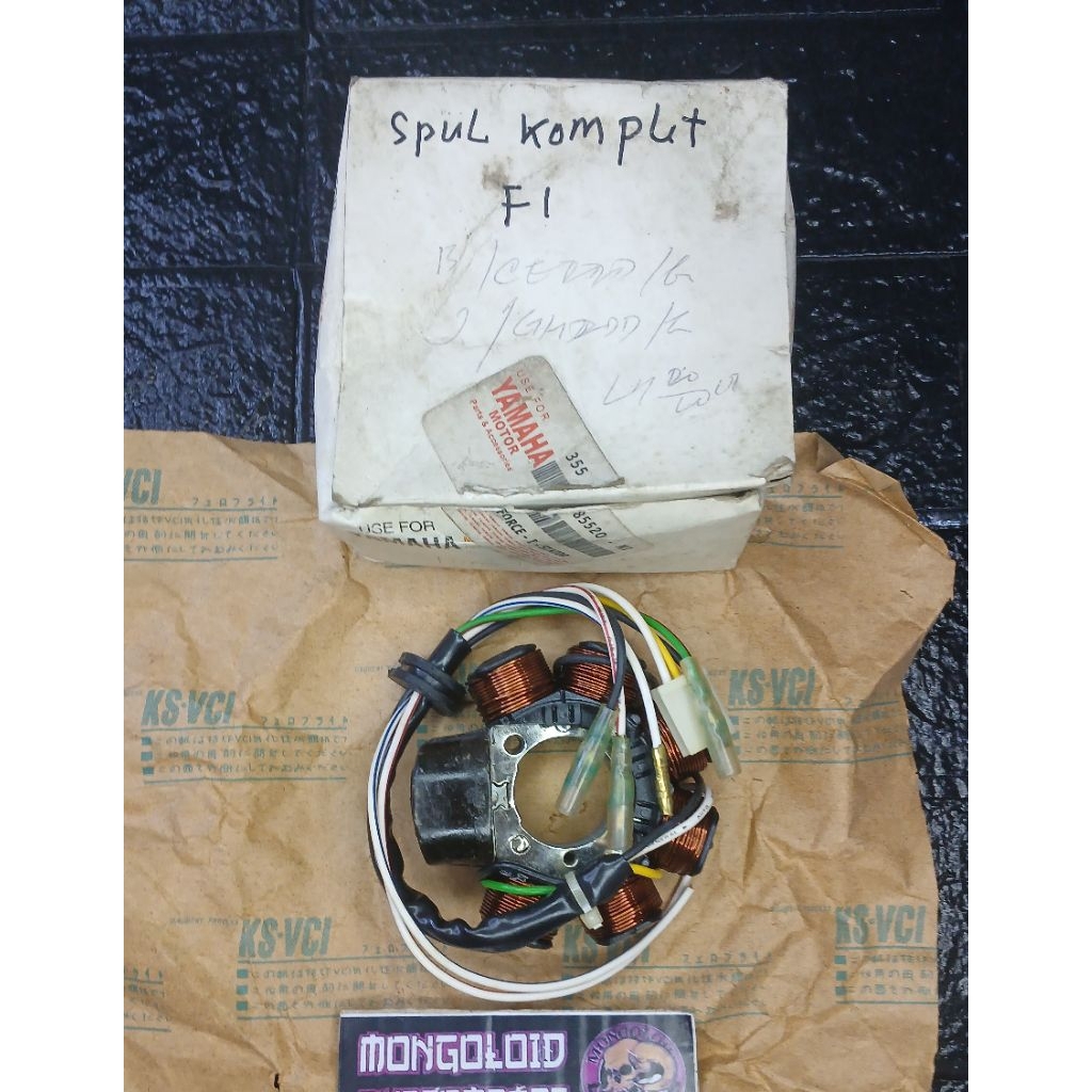 made in japan original spul spull rotor spol spool spoll assy yamaha force one 1 FIZ R FIZR