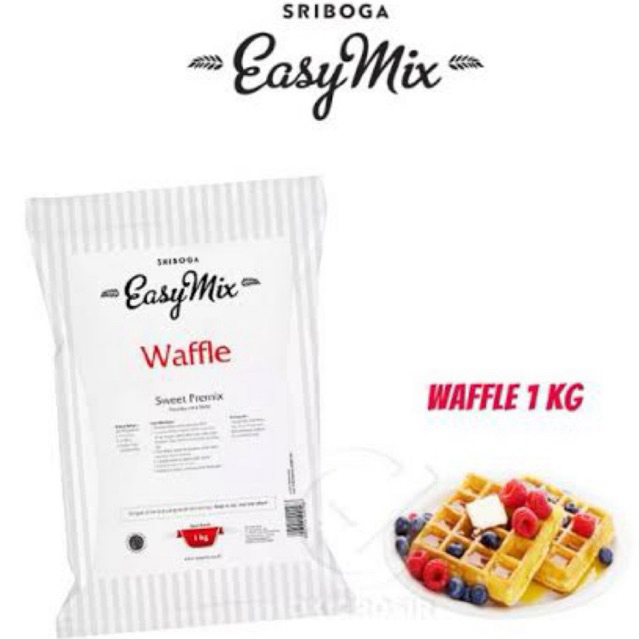 

Easy Mix Waffle 1 Kg / Tepung Waffle