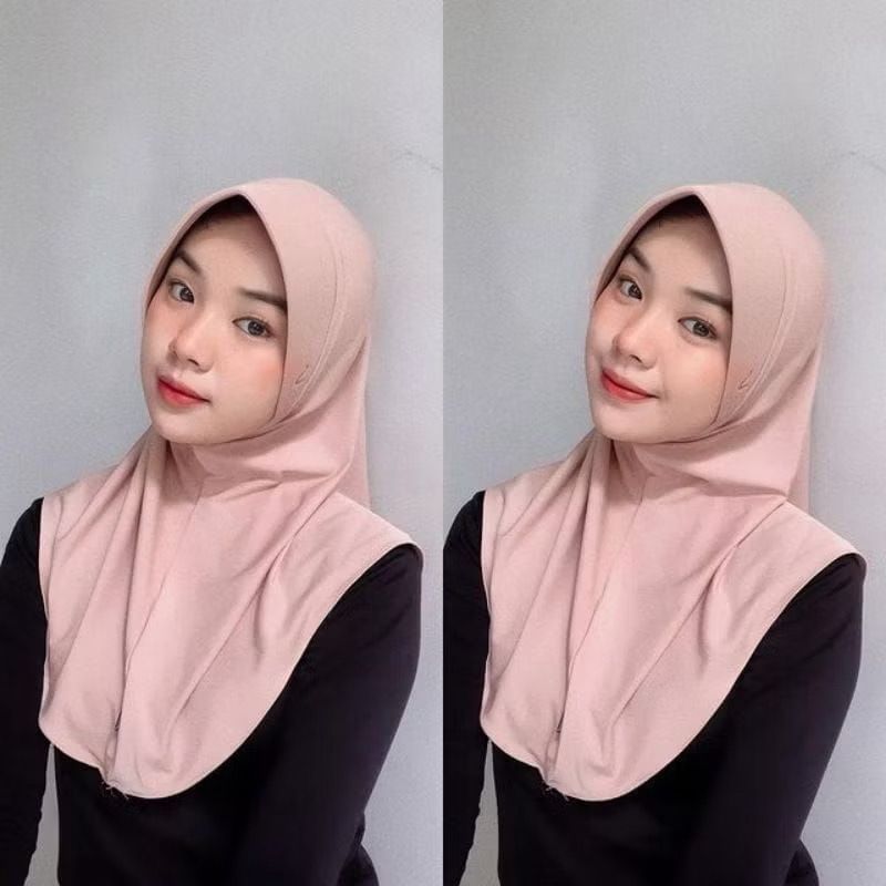HIJAB bergo sport olahraga S M L/ jilbab instan sporty training hijab volly remaja dewasa
