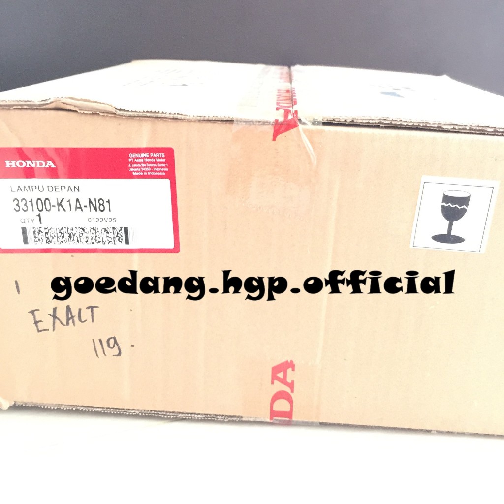 Light Assy Head Lampu Depan BEAT K1AL ORIGINAL AHM 33100K1AN81