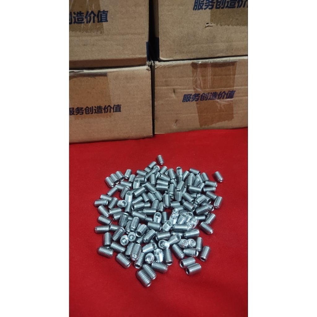 Baut tanam L M6x 10 stainless