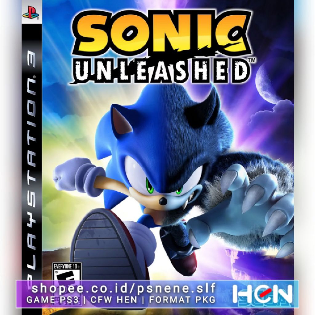 GAME PS3 SONIC UNLEASHED