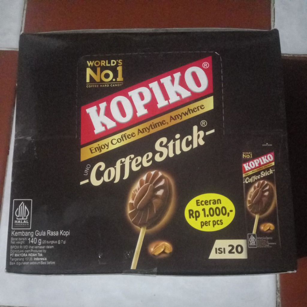 

kopiko coffe stick