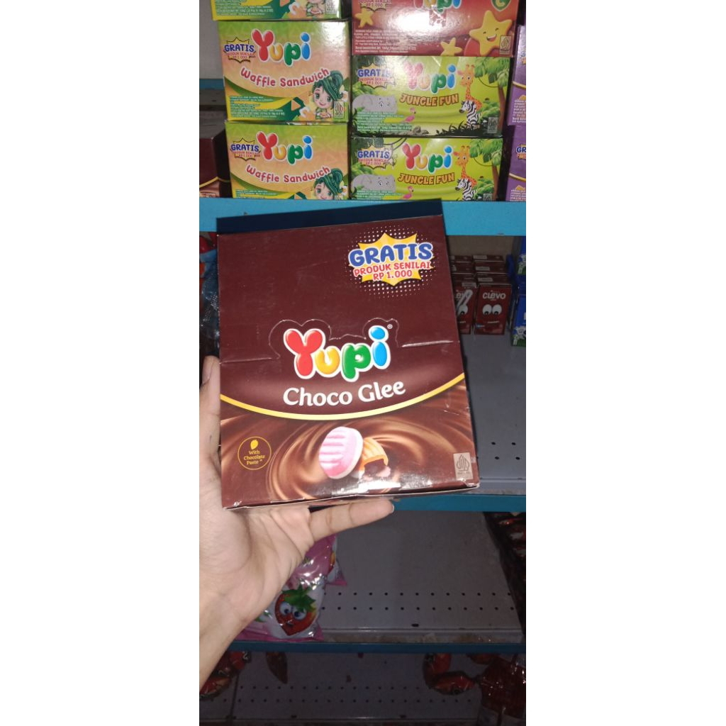 

Yupi Box choco glee kemasan 500