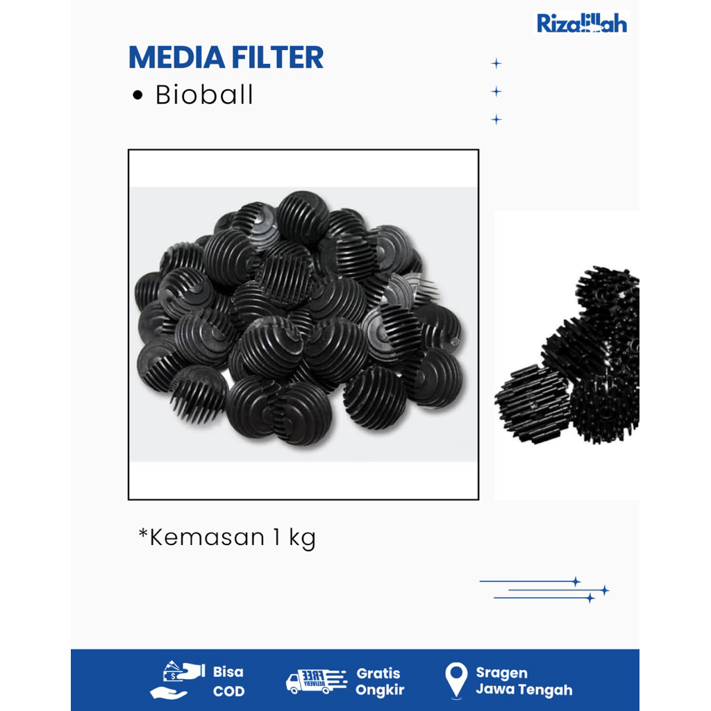 Bioball Media Filter 1 kg