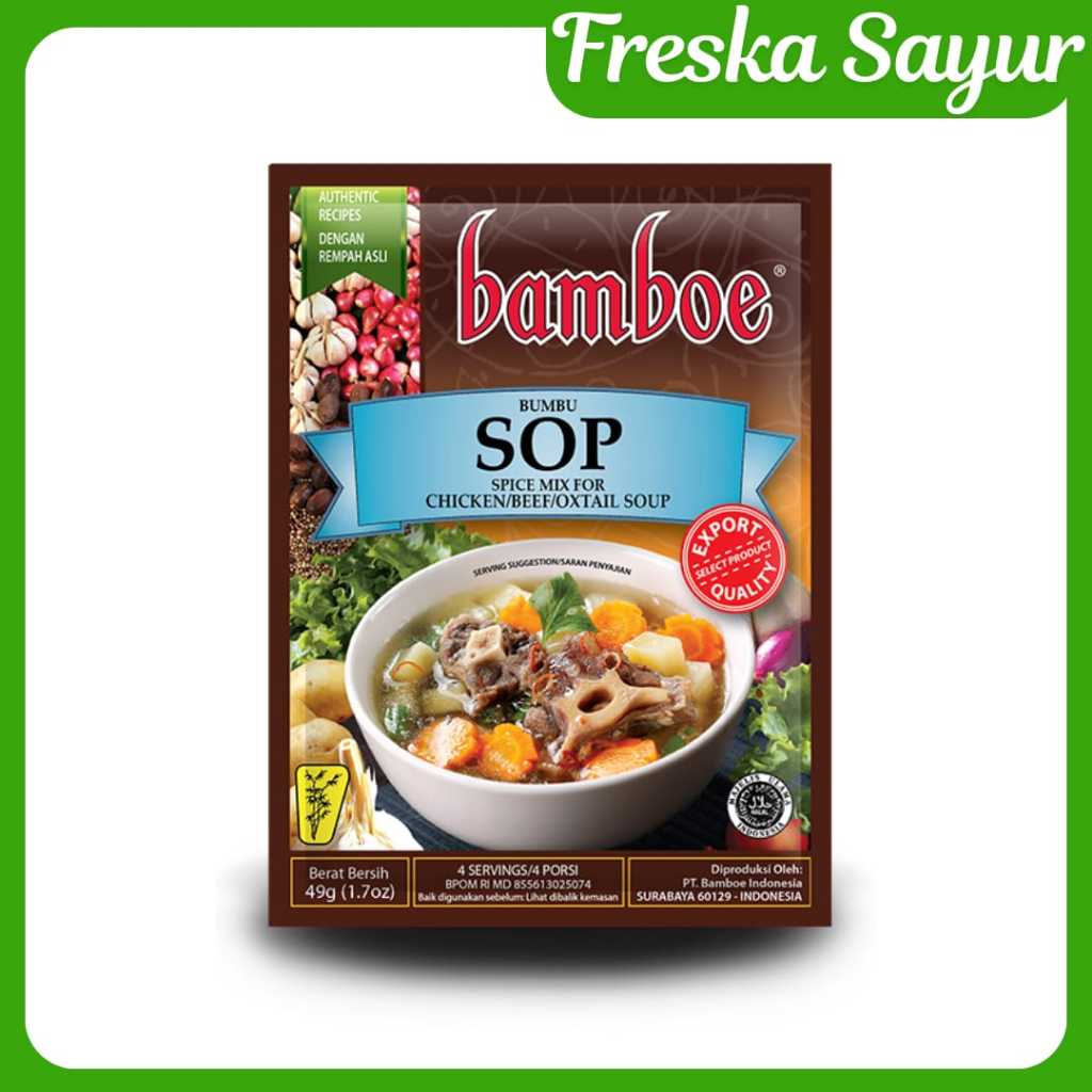 

Bamboe Bumbu Instan Sop 49 g