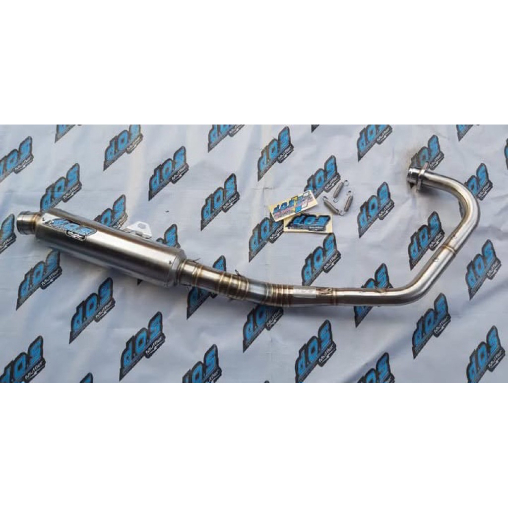 knalpot Dos Muffler Jogja Cb Tiger GL Harian Touring Original