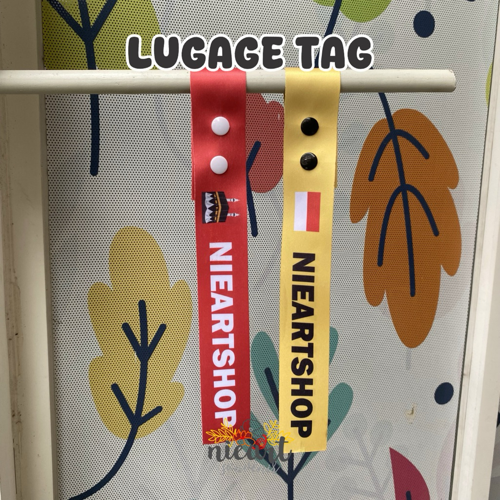 Luggage Tag Custom Penanda Koper Haji Umroh Travel