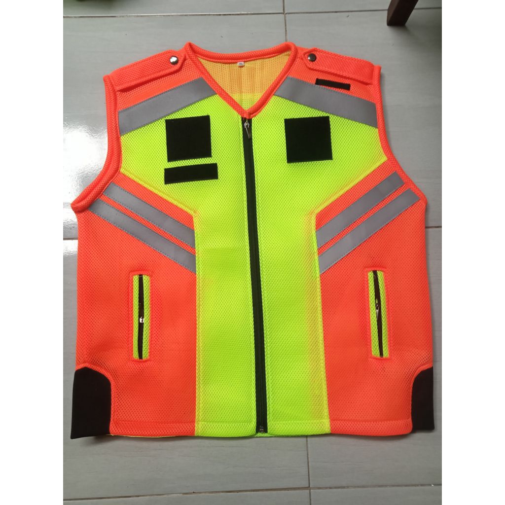 Rompi security terbaru/rompi orange security