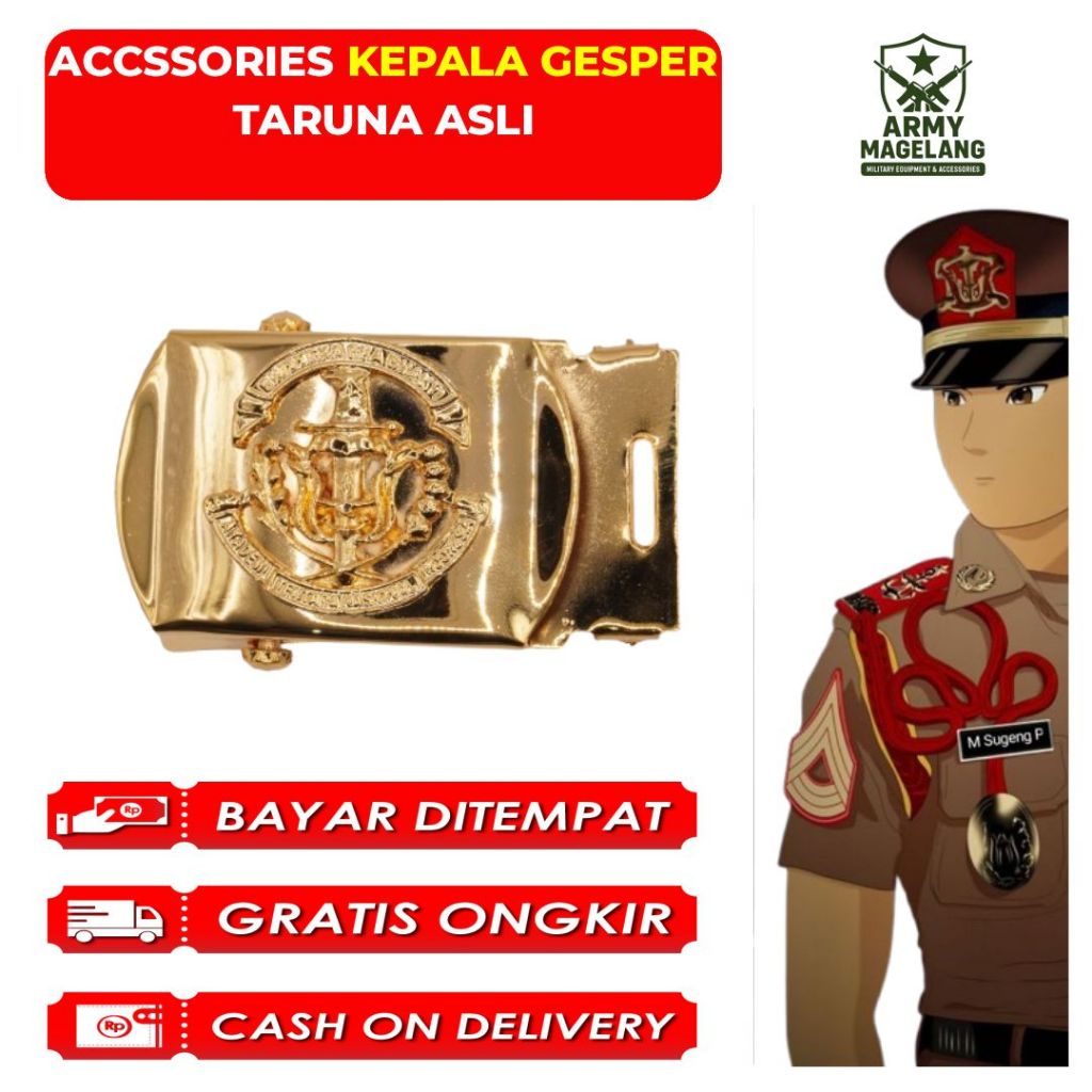 KEPALA GESPER PDH TARUNA AKMIL CROOM