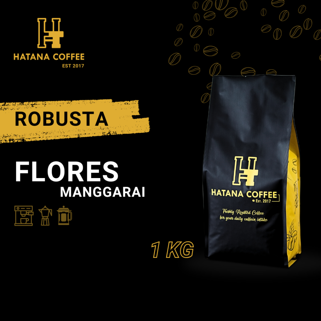 

Kopi Robusta Flores Manggarai 1 KG | Hatana Coffee