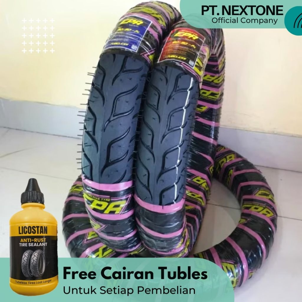 Ban Motor Tubles Matic BEAT VARIO SPACY MIO XEON X-RIDE Ukuran 80/90 & 90/90 Ring 14 MERK EPR