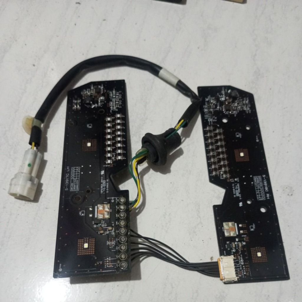 pcb lampu depan aerox