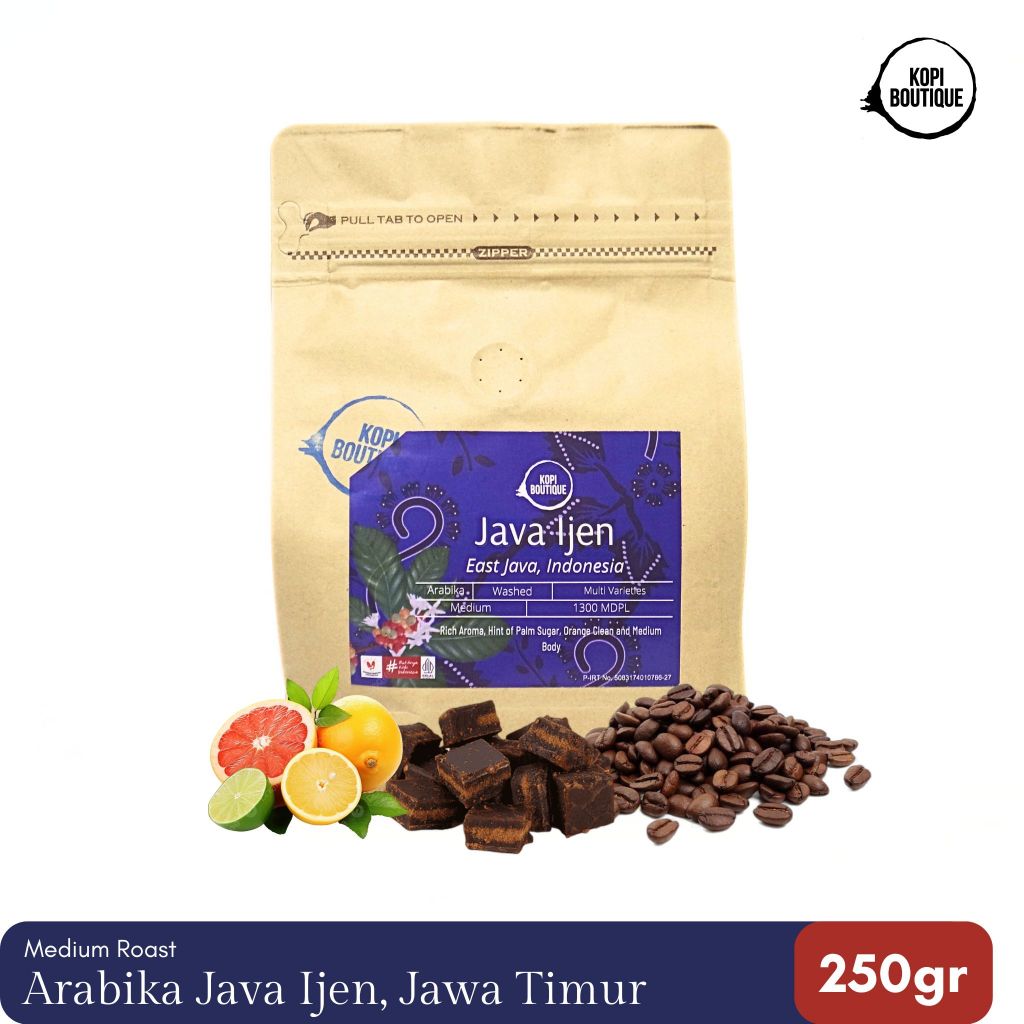 

Kopi Arabica Java Ijen 250gr