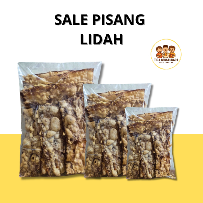 

Pisang Lidah Sale PLSA 500Gram, 1Kg