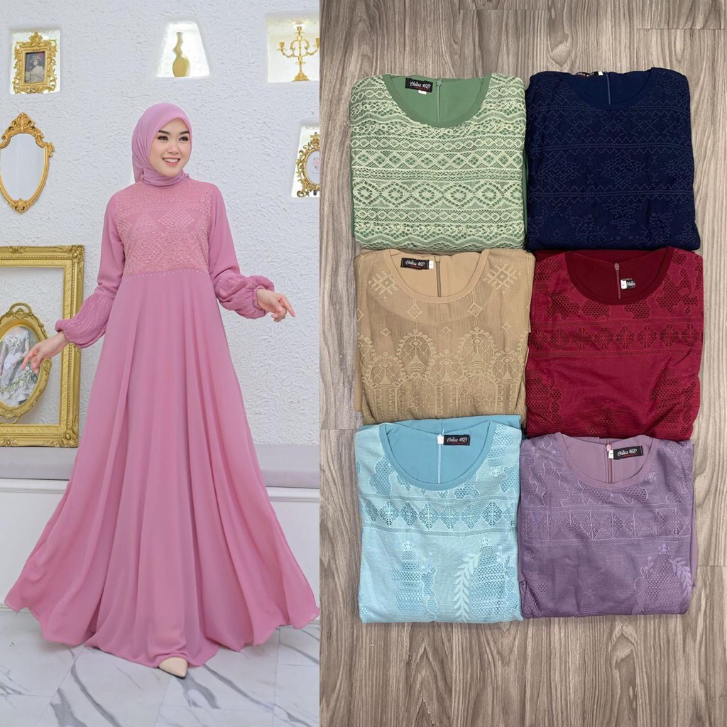 GAMIS BANGKOK BROKAT PREMIUM | GAMIS BKK ORIGINAL | GAMIS RENDA BANGKOK MEDAN | GAMIS PREMIUM