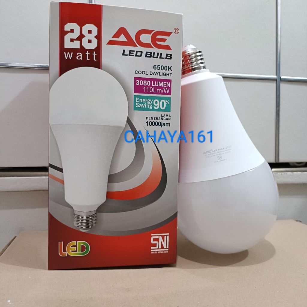 Lampu LED Bulb ACE 28 Watt