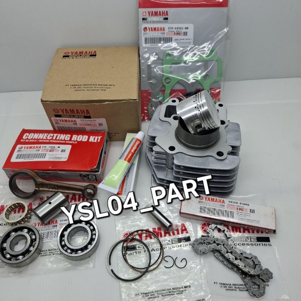 BLOK SEHER PLUS STANG SEHER KOMPLIT 5TP JUPITER Z VEGA R NEW JUPITER Z BURHAN ORI