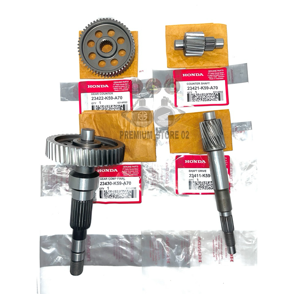 GIGI RASIO GARDAN SET VARIO 150 FI VARIO 150 NEW K59