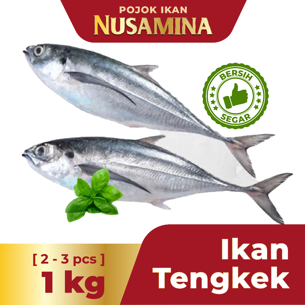 

Nusamina Ikan Tengkek Bersih Segar Frozen [2-3 pcs]/ 1kg