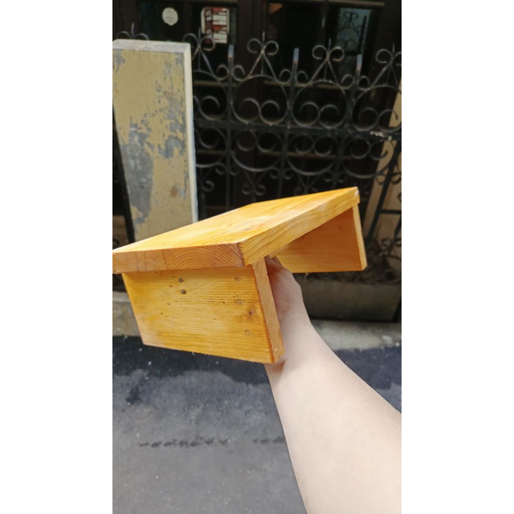 JENGKOK KAYU / BANGKU JENGKOK / JENGKOK BAHAN JATI BELANDA