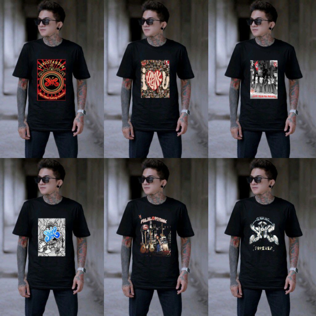 KAOS SLANK ALBUM SERIES // TSHIRT ALBUM SLANK SERIES // KAOS SLANK ORIGINAL